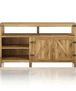 Rustic Wooden TV Stand For Living Room